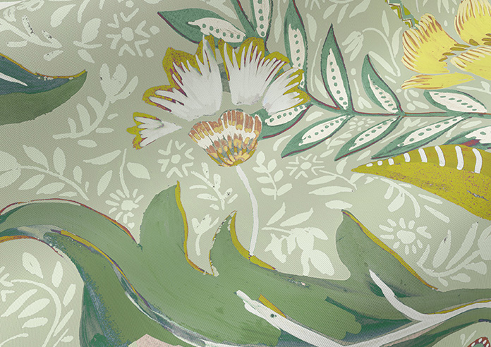 Folklore, Breeze Green - Roller Blind - Image 4